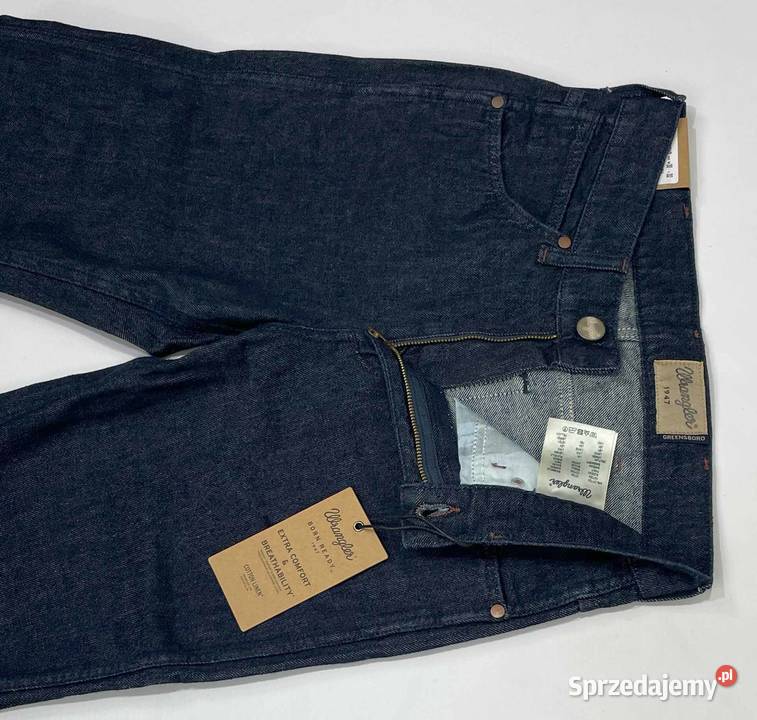 Spodnie męskie jeansy Wrangler Greensboro Dark Rozmiar S Kielce