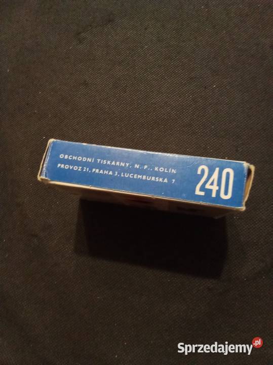 Stare karty Czechosłowacja rummy Warszawa