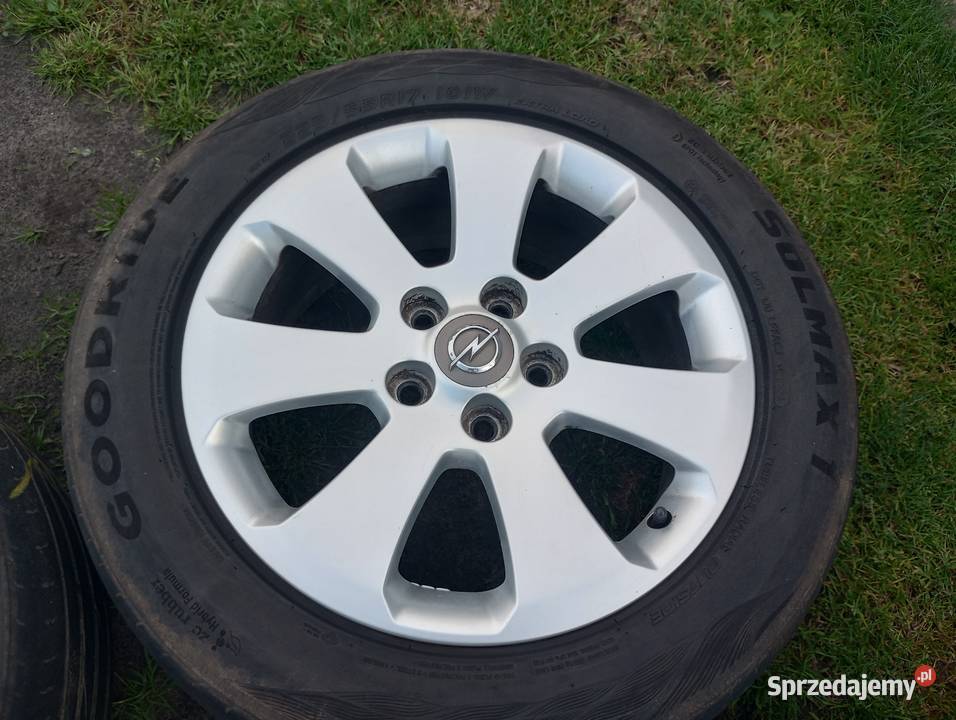 Alufelgi 17 5x120 et41 Oryginalne Opel Insignia Średnica 17" Włocławek