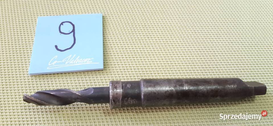 Wiertło do metalu śr10 z uchwytem morsa z płetwą Pruszków