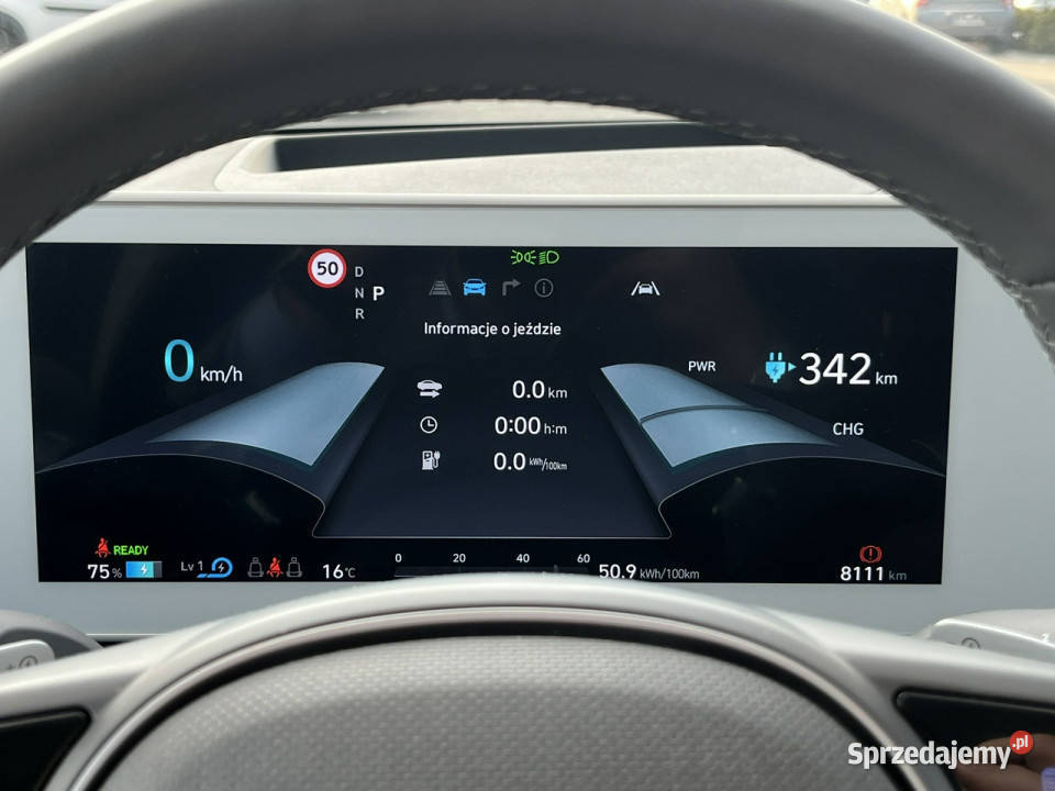 Hyundai IONIQ 5 77KWH AWD 325 Uniq Demo dostępne światła do jazdy dziennej Piotrków Trybunalski