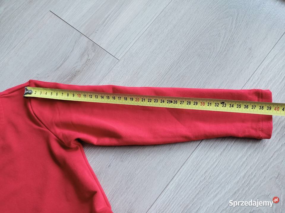 Sukienka dziewczęca czerwona na długi rękaw z Cool Club Dla Dziecka