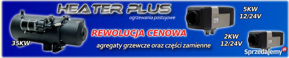 Ogrzewanie postojowe Eberspacher Webasto Heater Ogrzewanie, wentylacja i klimatyzacja Kraków