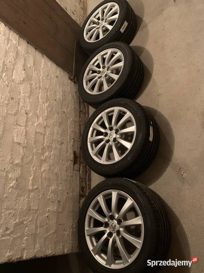Alufelgi lexus 5x1143 na letnich Bridgestone 17 Samochodowe Miedziana Góra sprzedam