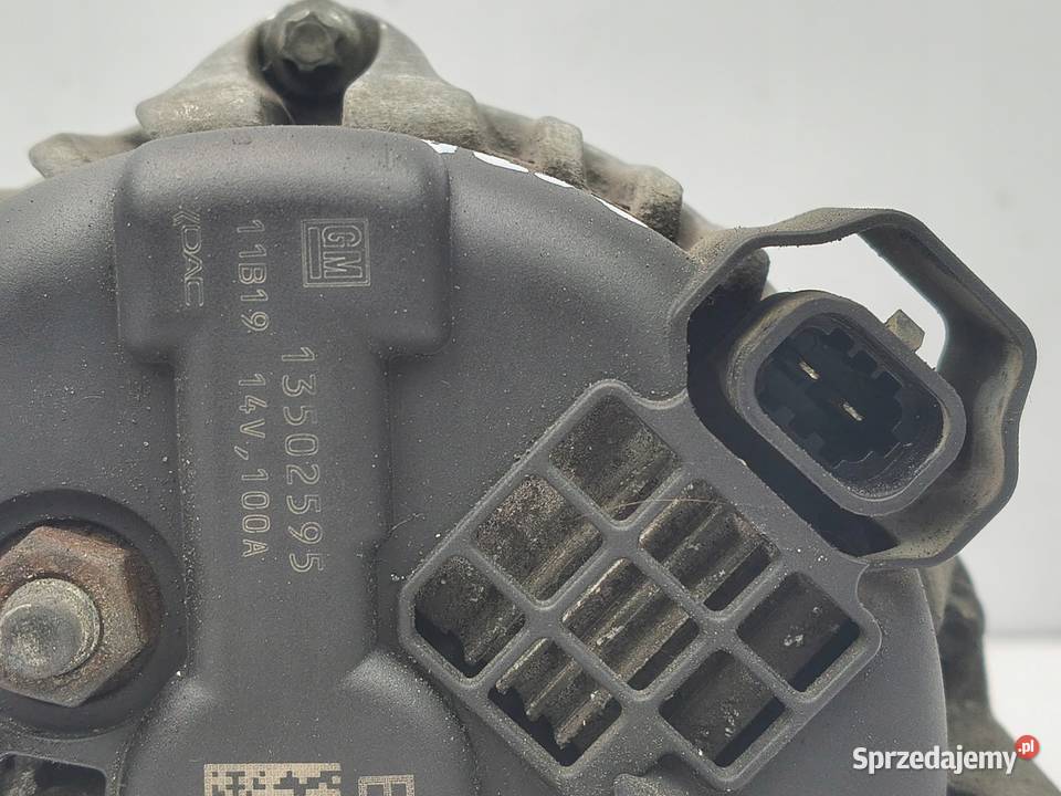 ALTERNATOR Opel Astra J 16 16V oryginał 13502595