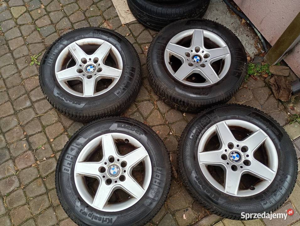 Alufelgi z oponami Zimowymi BMW 5X120 Piaseczno sprzedam