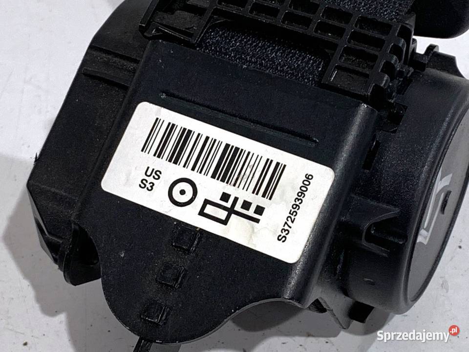 PAS BEZPIECZEŃSTWA LEWY TYŁ BMW F30 S3725939006 Pasy bezpieczeństwa