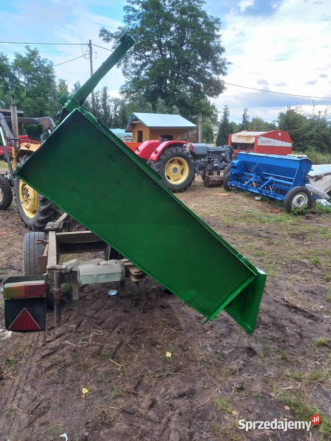 Przyczepa wywrotka jednoosiowa Przyczepy rolnicze