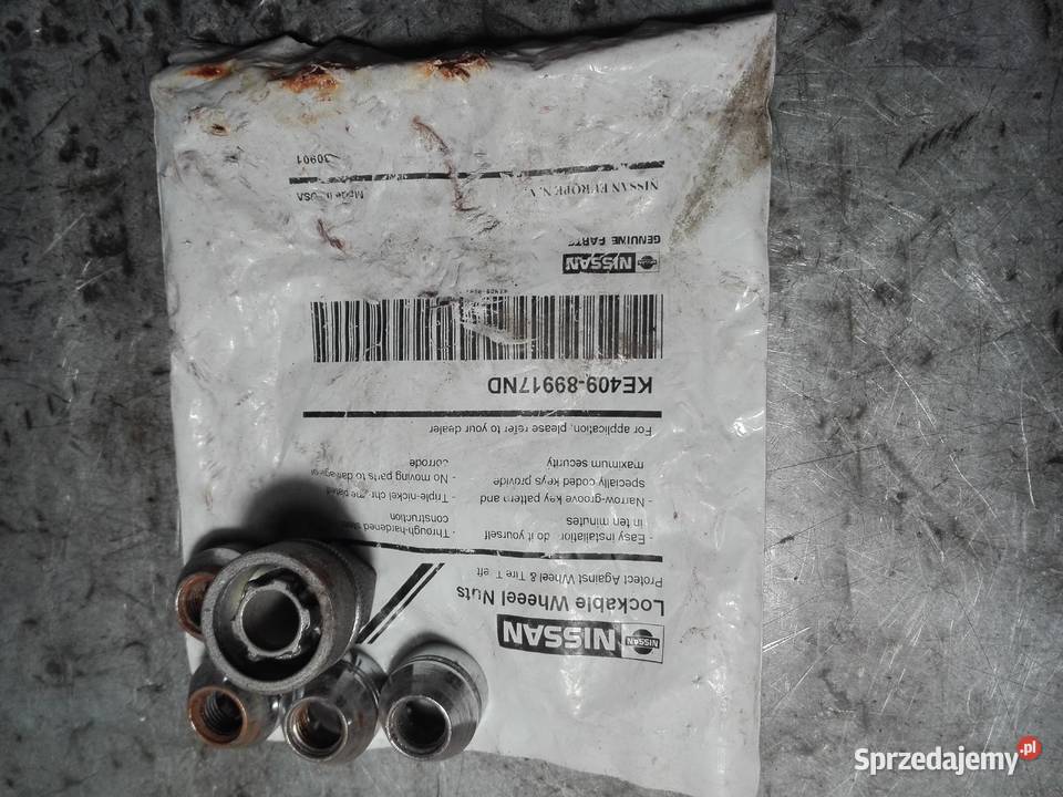 Nakrętki Nissa antykradzieżowe antyzłodziejki lubelskie Ryki