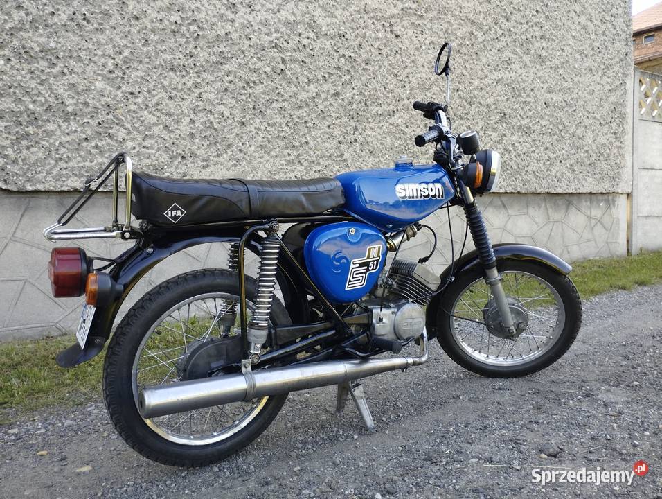 Motorower Simson s51 oryginał zarejestrowany Knurów