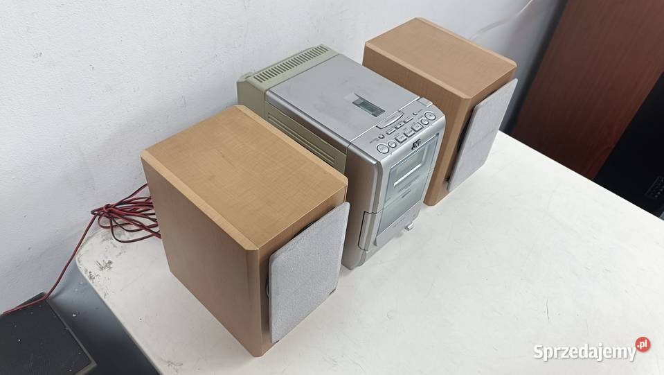 JVC CAUXH33 Wieżyczka stereo bez pilota kolumny wielkopolskie Poznań