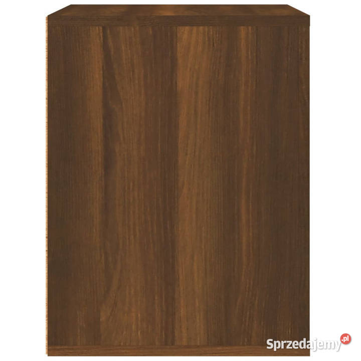 Wisząca szafka nocna brązowy dąb 50x36x47