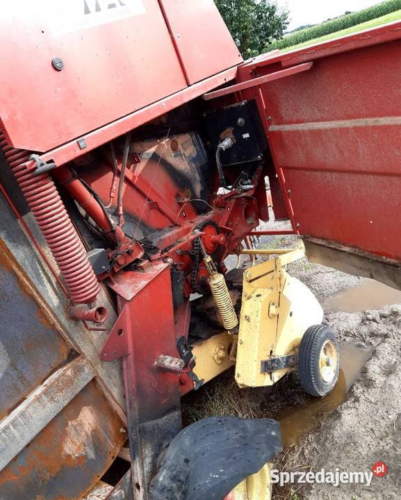 Prasa Holland 654 spaleniu części Pogorzela