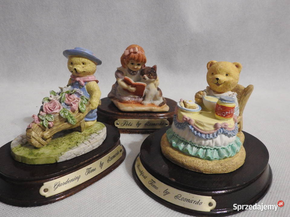 Piękne figurki Leonardo Collection 3 sztuki