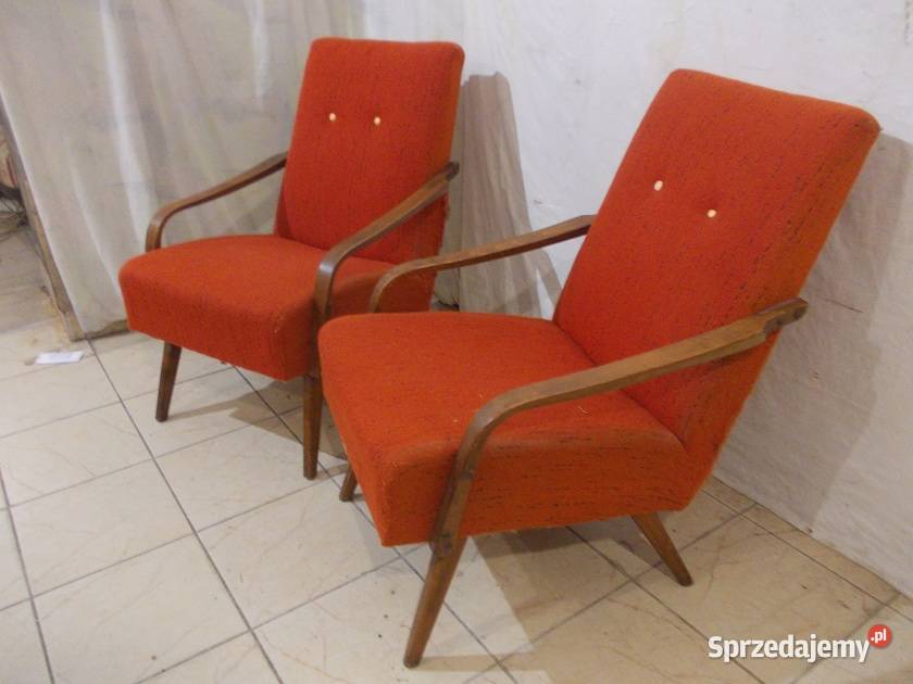 Fotel JITONA Czechosłowacja 60 PRL design Fotele