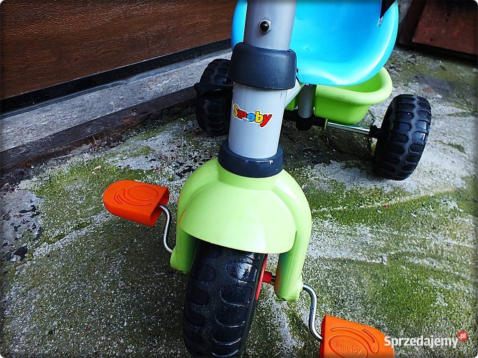 Rowerek dziecięcy trójkołowy Smoby Lekki i Żary