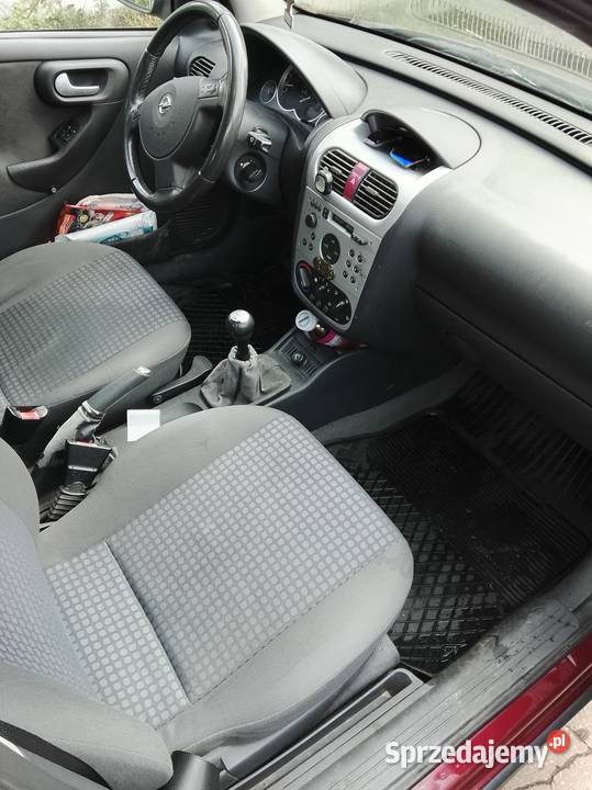 Opel Corsa 17 DTI diesel Wspomaganie klima itp welurowa tapicerka Poznań