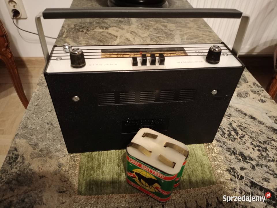 Zabytkowe Radio Mariola Unitra Eltra PRL wielkopolskie