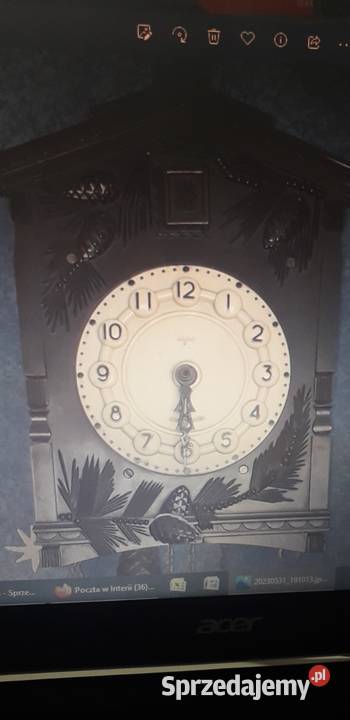 zegar stary kukułka