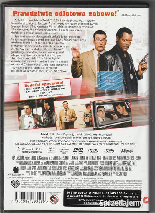 Ja twardziel Samuel LJackson DVD mazowieckie Pruszków sprzedam