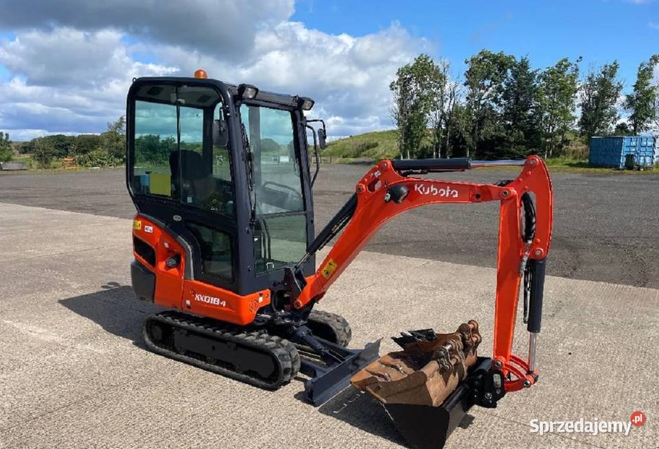 top stanKubota KX018 4 klimatyzacja szybkozłącze Warszawa