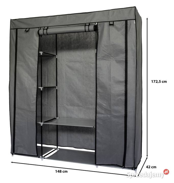 Składana szafa tekstylna materiałowa garderoba wielkopolskie Poznań