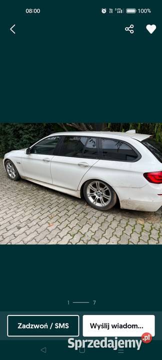 BMW F10 f11 530d m pakiet całą na części osobowe Motoryzacja Nienadowa