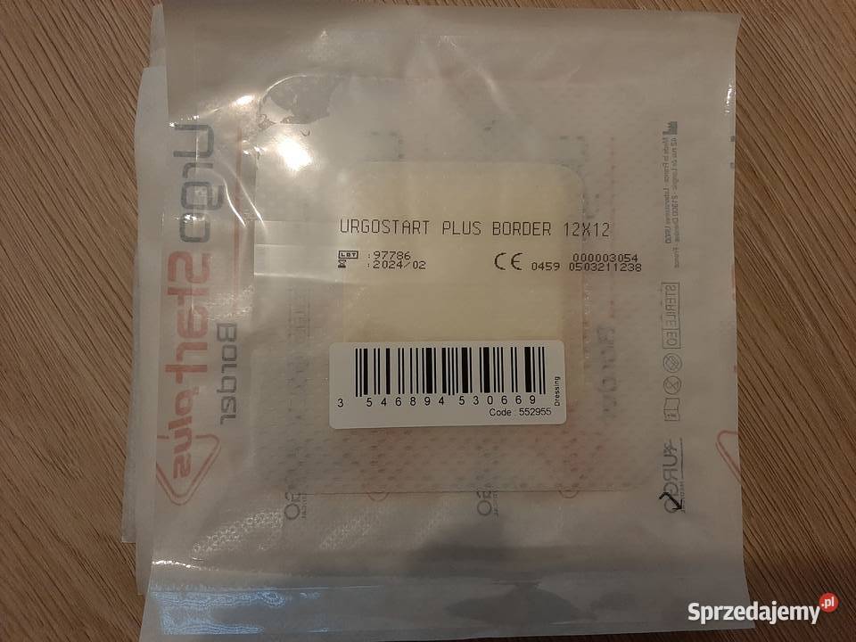UrgoStart plus border 1212 opatrunek na rany 6 Zdrowie i Uroda Koszalin