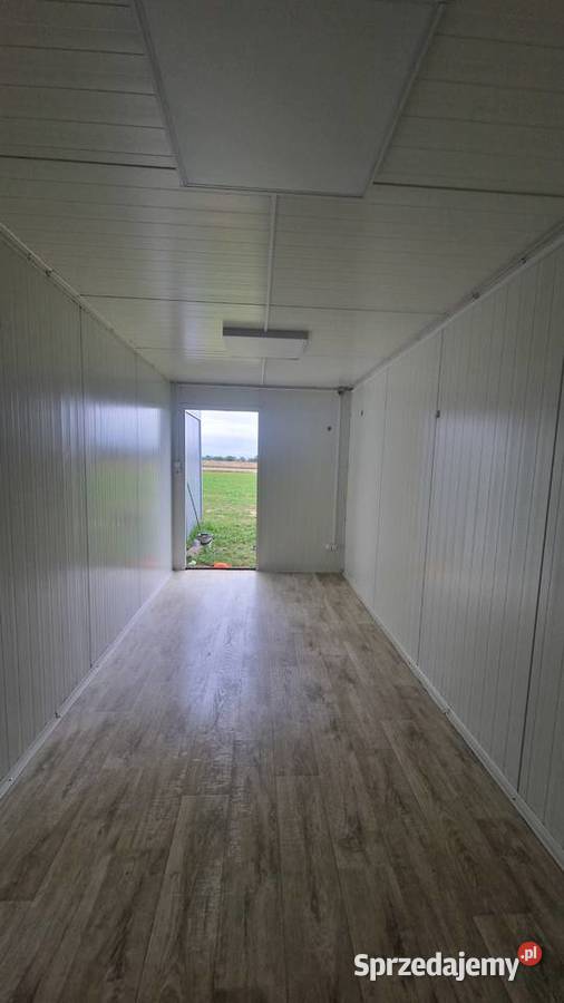 Kontener Biurowy 640x242i Morski 20 Sprzedam mazowieckie Somianka-Parcele