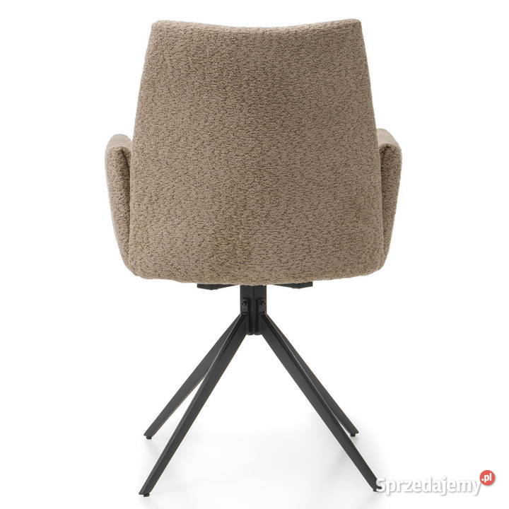 Ciemnobeżowe Krzesło Prato Boucle Wysyłka 24H Tarchały Małe