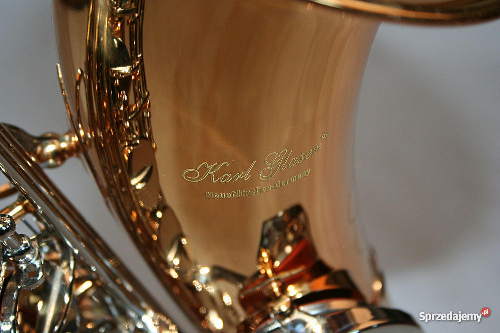 Saksofon tenorowy karl Glaser Włocławek