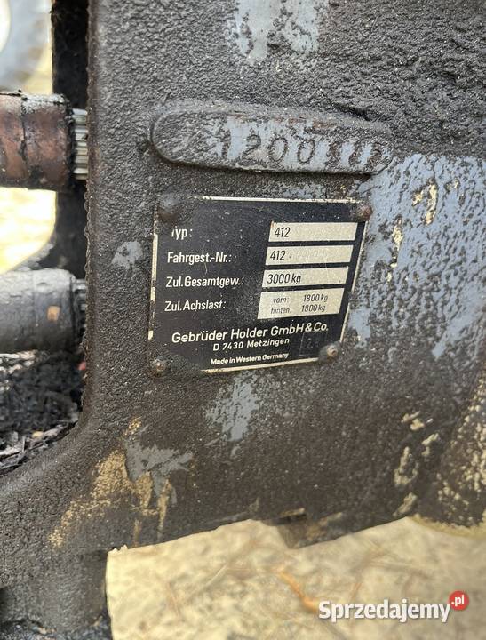 Ciągnik rolniczy Holder C 400 Traktorki
