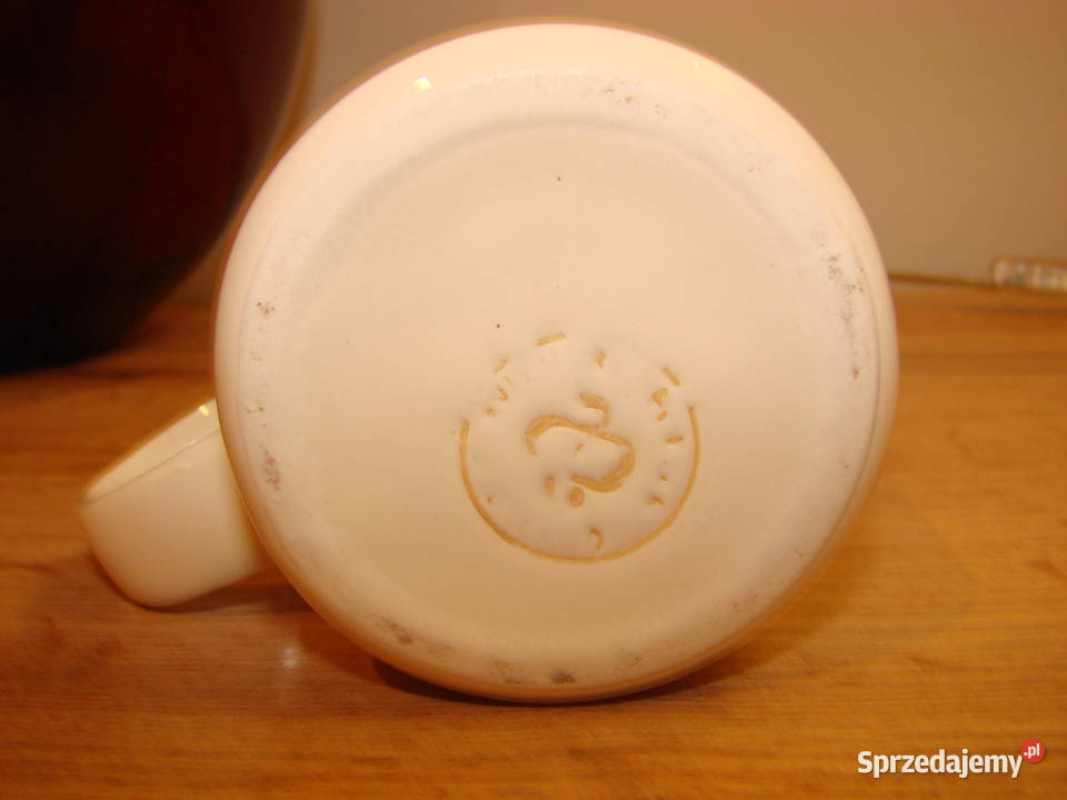 Karol i Diana 1981r porcelanowy kubek Pruszcz Gdański