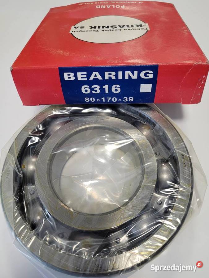 ŁOŻYSKO 6316 FŁT Szczecin sprzedam