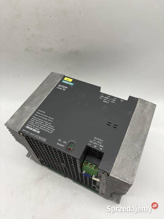 Siemens 6EP14371SL01 Zasilacz SITOP 30 Warszawa