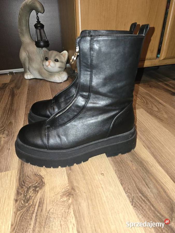 Czarne workery damskie 39 About you czarny Sosnowiec