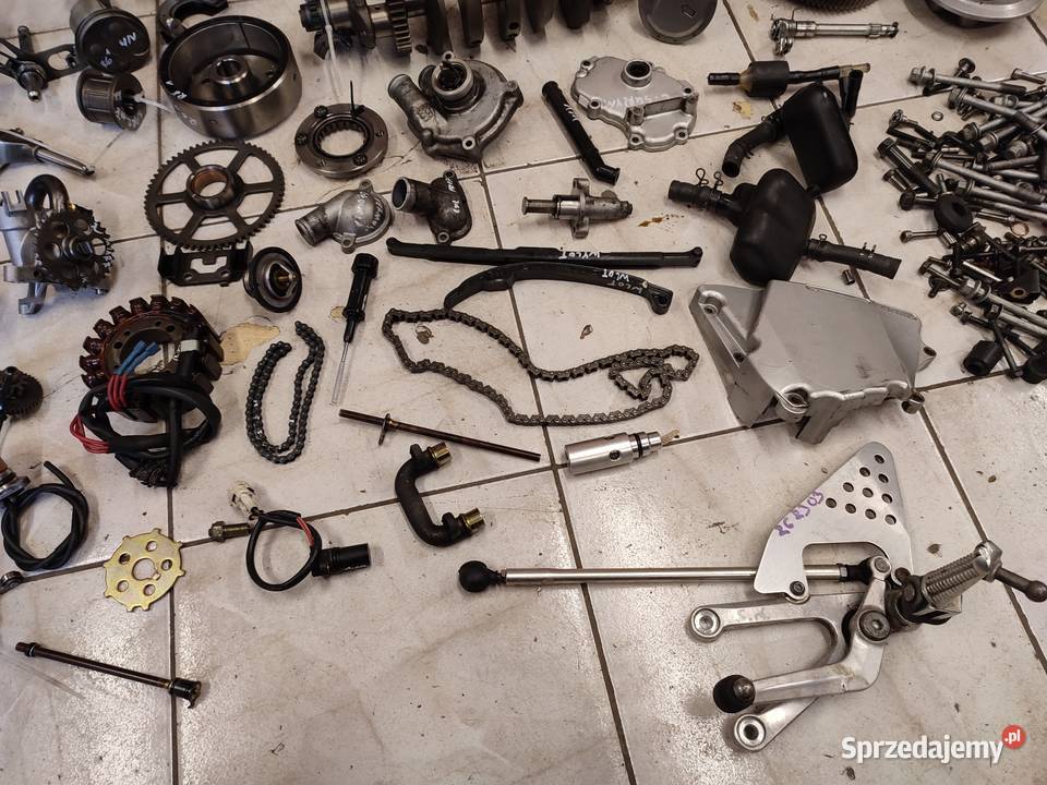 Yamaha R6 silnik RJ03 części skrzynia sprzęgło Jelenia Góra