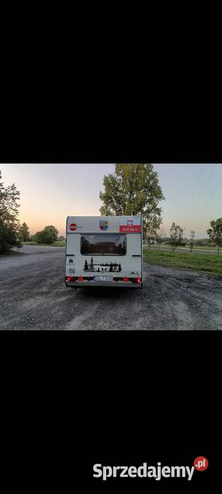 Przyczepa kempingowa Brstner Club 3820 1987 Głogów