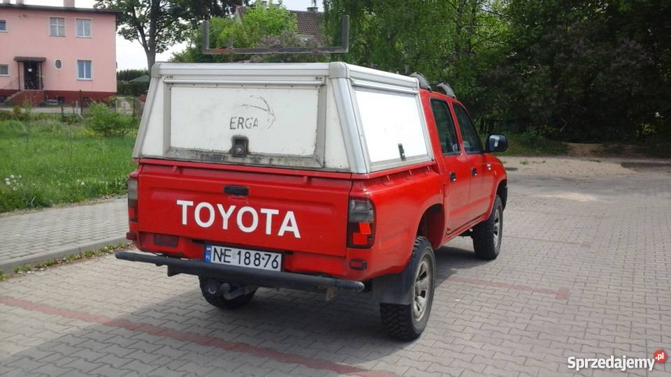 Toyota Hilux 4x4 4 drzwi polski salon 2002r Biskupiec-Kolonia Druga