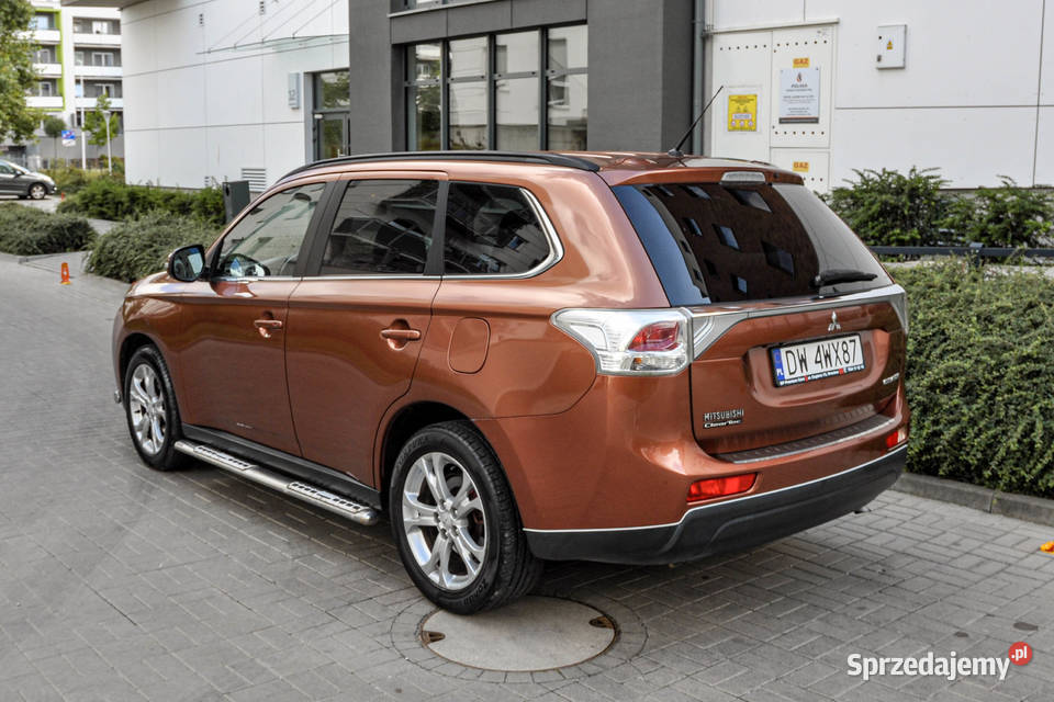 Mitsubishi Outlander 4x4 Bezwypadkowy Skóry Wrocław sprzedam
