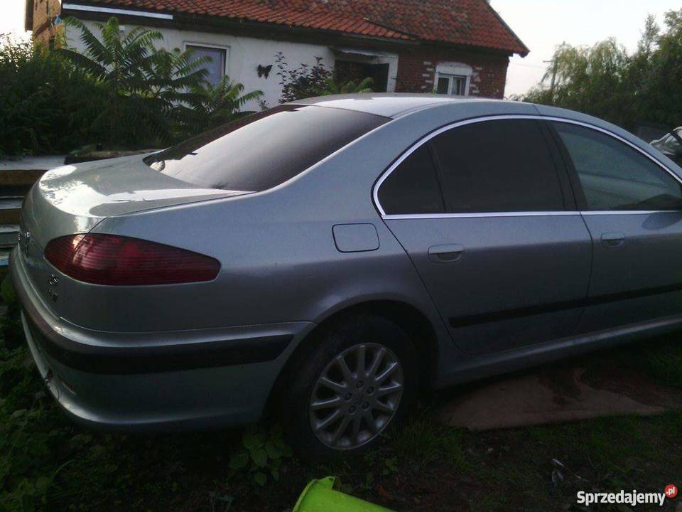 Sprzedam peugeota 607 uszkodzony silnik lpg 4 lakier metallic warmińsko-mazurskie Pasym