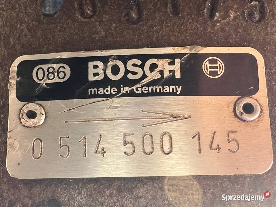 BOSCH 0514500145 0 514 500 145 Pompa Poznań
