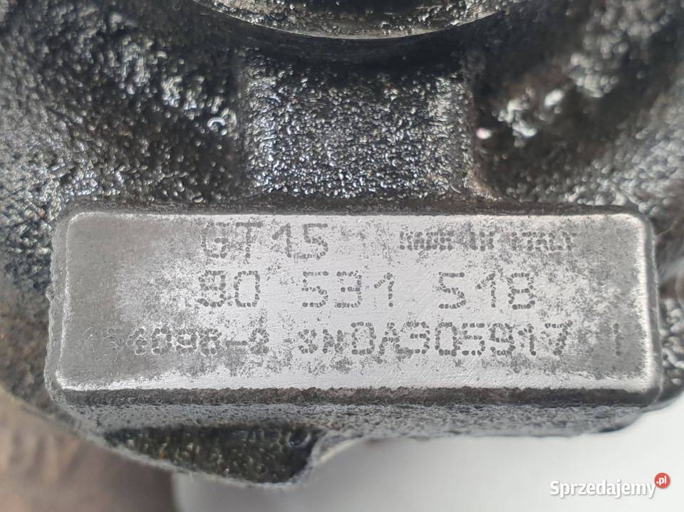 TURBOSPRĘŻARKA OPEL ZAFIRA A 90531518 Motoryzacja kujawsko-pomorskie Lipno sprzedam