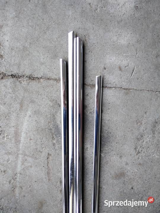 bmw e39 listwy chrom zgarniające komplet 4 Pozostałe Imielin