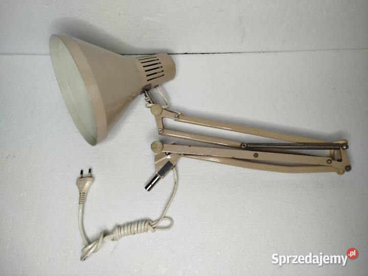 Zabytkowa Lampa warsztatowa SKALA PRL Zgierz