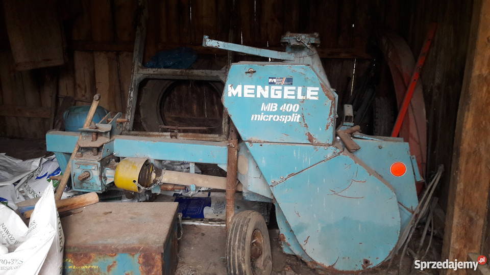 sprzedam sieczkarnię jednorzędową Mengele 400 Miedzna sprzedam
