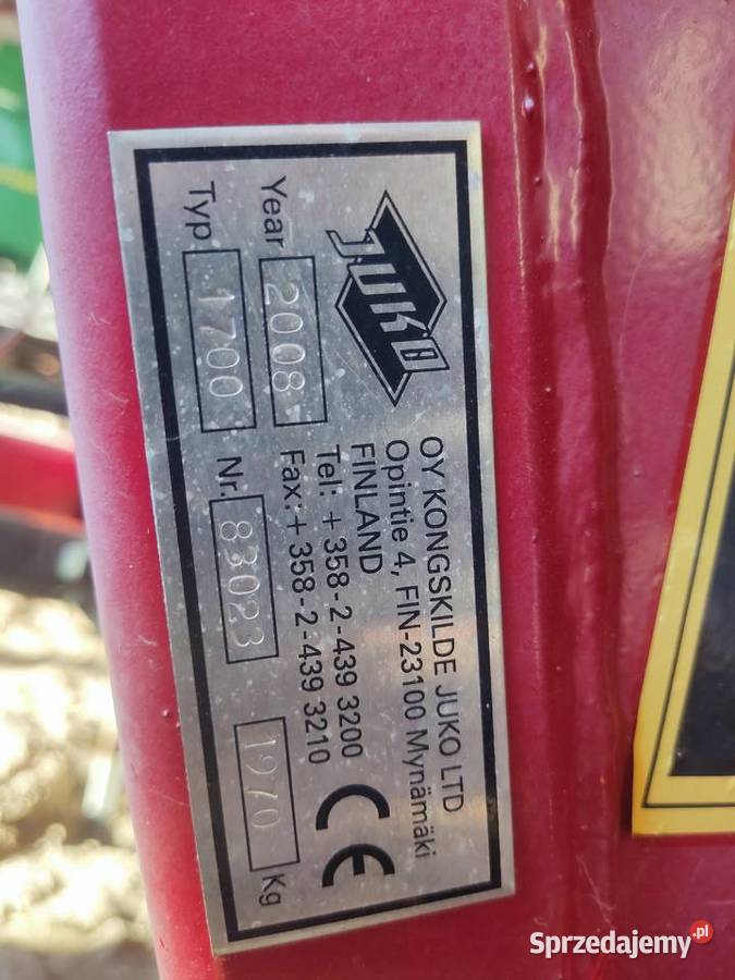 siewnik talerzowy kongskilde compact z nawozem sprzedam