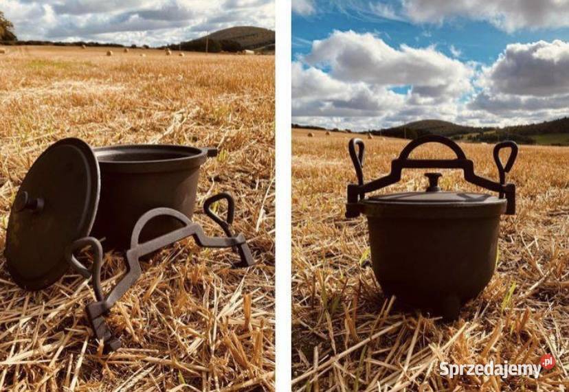 139 Wyprzedaż magazynu Kociołek 5 litrów żeliwny Zabrze