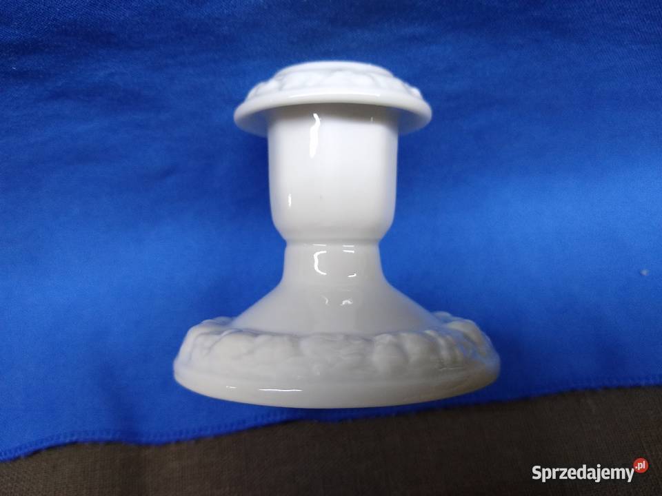 Rosenthal Biała Maria świecznik
