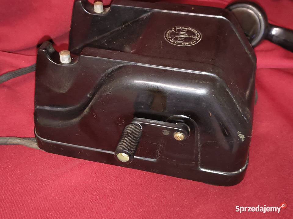Zabytkowy telefon bakelitowy TESLA łódzkie Chorzew sprzedam